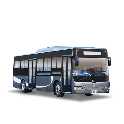 10M Electric City Buses Vehicle 88 نفر ظرفیت فاصله بین دو محور 5800mm