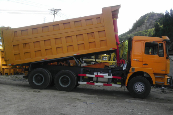 کامیون کمپرسی سنگین 40 تنی مهندسی معدن F3000 Shacman 6x4 Diesel Power 10MT حداکثر درجه بندی 30%