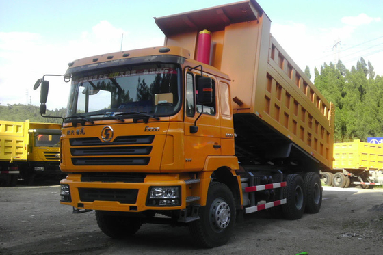 کامیون کمپرسی سنگین 40 تنی مهندسی معدن F3000 Shacman 6x4 Diesel Power 10MT حداکثر درجه بندی 30%