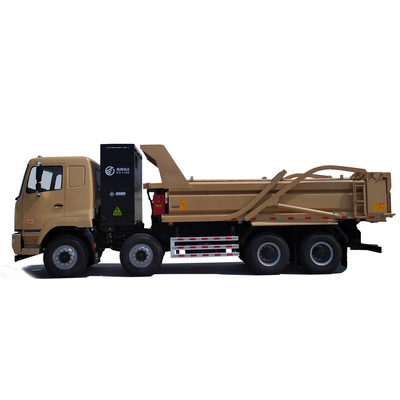 کامیون کمپرسی سنگین برقی CAMC 8x4 12 چرخ بدون آلایندگی تعویض/شارژ باتری