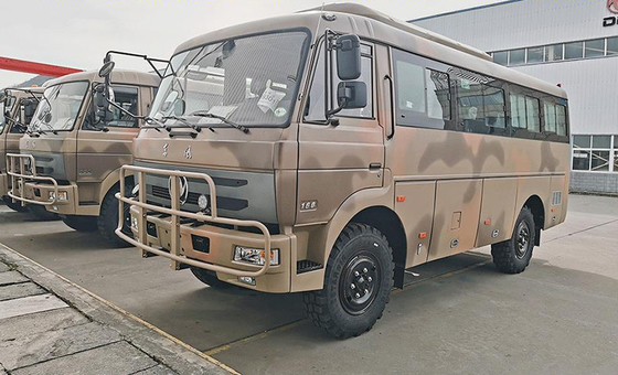 Dongfeng Off Road Vehicles 4x4 6x6 Off Road Bus 6.7 متری بدنه گیربکس دستی