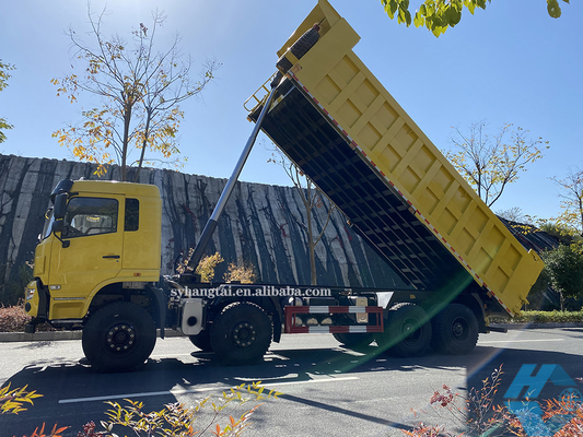 کامیون کمپرسی معدن سنگین حمل و نقل 50 تن کمپرسی 8x4 موتور دیزلی 12 چرخ