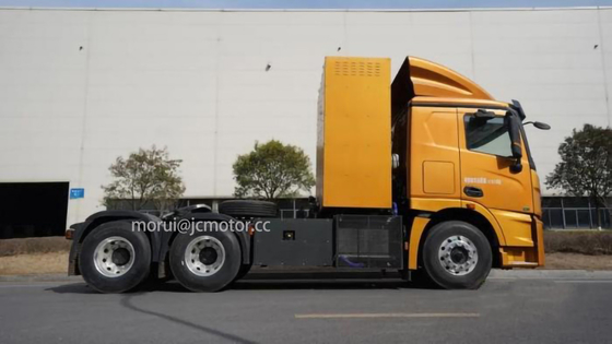 OEM 6x4 تراکتور کامیون انرژی جدید هیدروژن سلول سوخت جنگل سنگین کامیون حمل و نقل