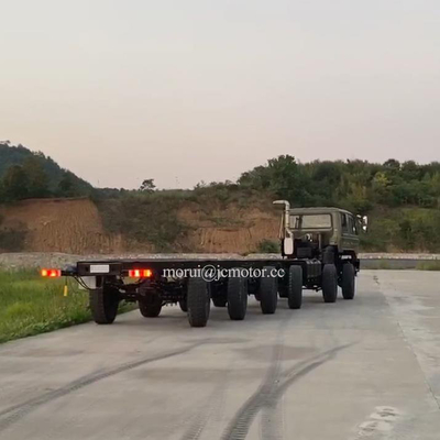 ارتش 12 چرخ تمام محرک شش محور دور جاده کامیون شاسی 12x12 ترانسپورتر راه اندازی ساز