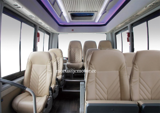 اتوبوس عمومی 6 متری انرژی جدید ZEV الکتریکی 16 صندلی 200 کیلومتر اتوبوس شاتل کارکنان