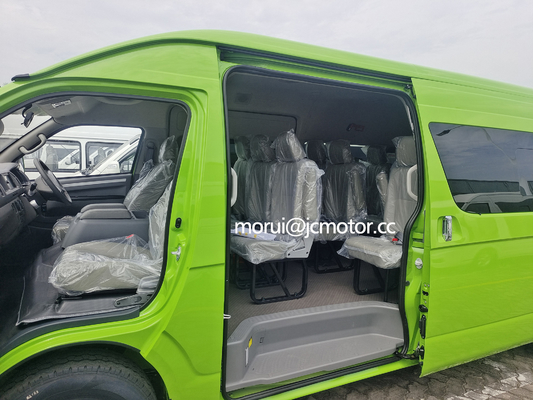 JCM سفارشی سازی مدل HIACE راننده راست دست 18 صندلی مینی بس عمومی برق انرژی جدید