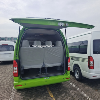 JCM سفارشی سازی مدل HIACE راننده راست دست 18 صندلی مینی بس عمومی برق انرژی جدید
