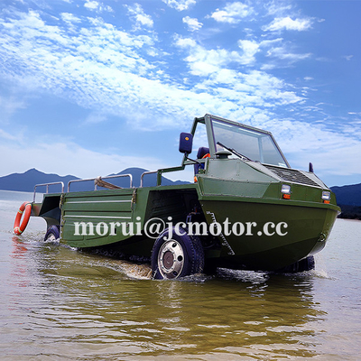 خودروهای دوچرخه سواری 4WD 1000 کیلوگرم / 10 نفر ظرفیت هیبرید و سوخت برای زمین و آب