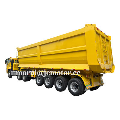 وانت سنگینی 6X4 تراکتور 100 تن نیمه تریلر معدن 50Cbm