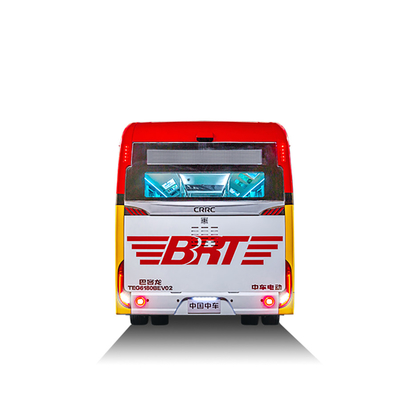 حمل و نقل شهری BRT اتوبوس های شهری برقی 18 متر 62 صندلی 212 کیلومتر مسافت پیموده شده فرمان چپ