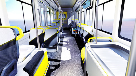 اتوبوس های شهری CRRC برقی 12 متری 500 کیلومتری مسافت پیموده شده 30 صندلی پیکربندی اختیاری
