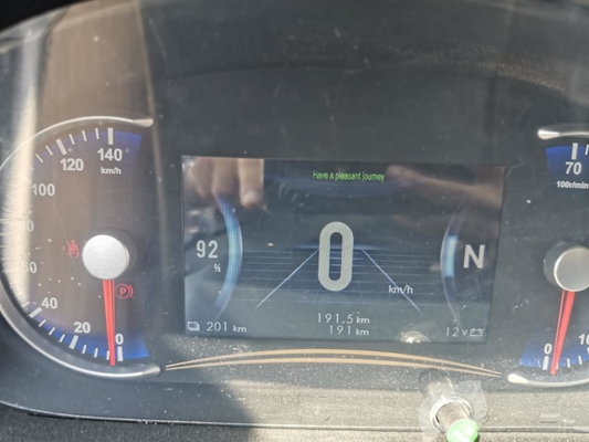 کامیون تحویل برقی انرژی جدید DONGFENG 66.8 کیلووات ساعت برد 250 کیلومتر با ترمز هیدرولیک ABS