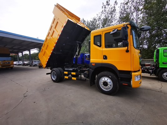 کامیون کمپرسی سنگین دانگ فنگ 4x2 کامیون کمپرسی کوچک GVW 17.5 تن 136 اسب بخار
