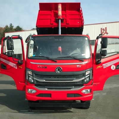 کامیون کمپرسی GVW 165 اسب بخار دیزل 4x2 18 تن فاصله بین دو محور 3550 میلی متر