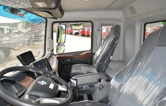 کامیون کمپرسی سنگین 8x4 تانک بار 7.8 متری GVW موتور YUCHAI 31000 کیلوگرم