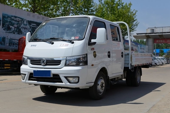 کامیون باری سبک 4.5T موتور دیزلی 4x2 کامیون کامیون کوچک دو ردیفه 5 صندلی