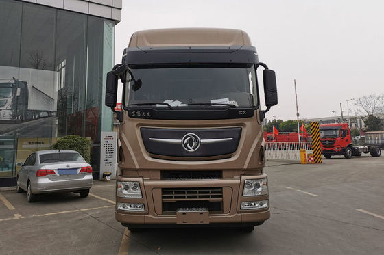 کامیون تراکتور دیزلی DONGFENG 600 اسب بخار استاندارد ESC ABS LDWS FCWS