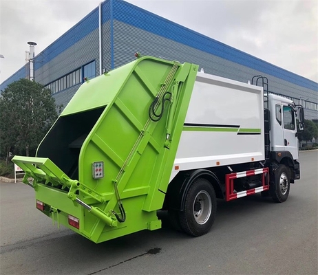 کامیون زباله شهری متوسط ​​سنگین سطل زباله دیزلی 4x2 10cbm