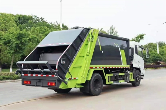کامیون جمع آوری زباله متوسط ​​210 اسب بخار 14 Cbm ظرفیت بار 7500 کیلوگرم