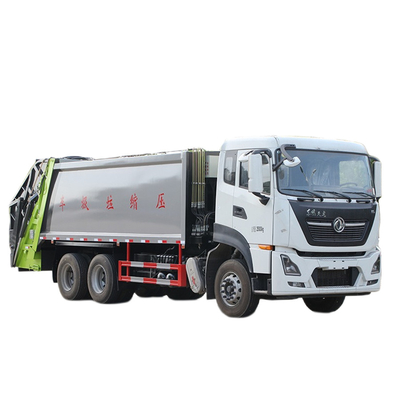 کامیون بهداشتی شهری 6x4 سنگین 18 Cbm کامیون 10 تنی وسایل نقلیه جمع آوری زباله