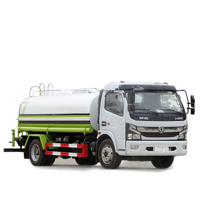 9 Cbm پاشش آب سبک کامیون 4x2 چرخ دیزلی فرمان چپ