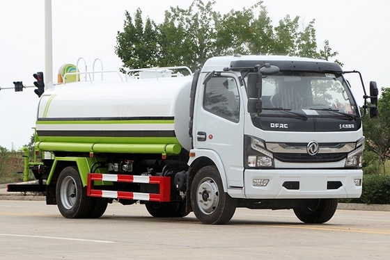 9 Cbm پاشش آب سبک کامیون 4x2 چرخ دیزلی فرمان چپ