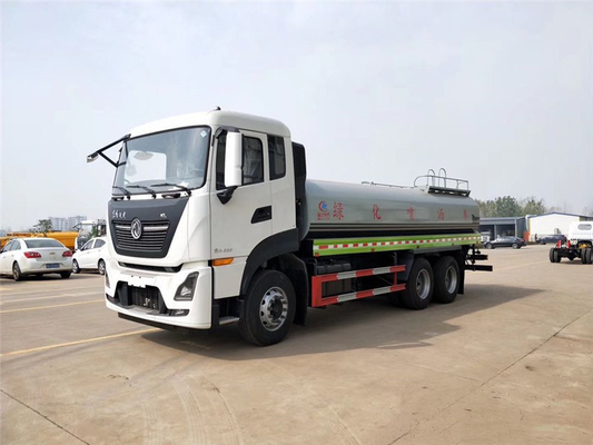 ماشین مخزن کامیون آب شهری DONGFENG 6x4 290 اسب بخار برای خلوص شهری