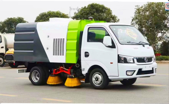 کامیون سرویس بهداشتی شهری 4x2 چرخ بنزینی با قدرت 113 اسب بخار مینی جارو جاده