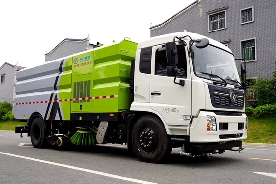 16 CBM Municipal Sanitation Truck Wielbase 5000mm 210 HP Sweeper Cleaning Truck