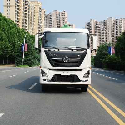 کامیون حمل و نقل خودرو موتور دیزلی DONGFENG 8x4 27 cbm 400 HP GVW 32000KG