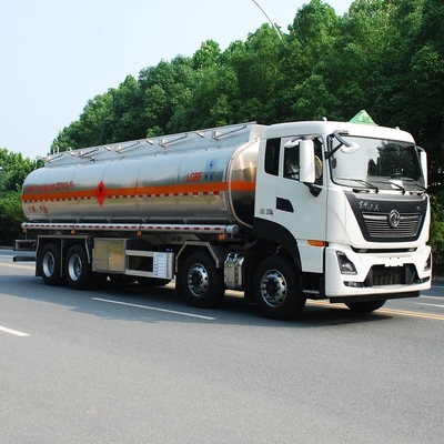 کامیون حمل و نقل خودرو موتور دیزلی DONGFENG 8x4 27 cbm 400 HP GVW 32000KG