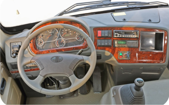 اتوبوس اتوبوس دیزلی DONGFENG 25 صندلی حمل و نقل مسافر رنگ اختیاری